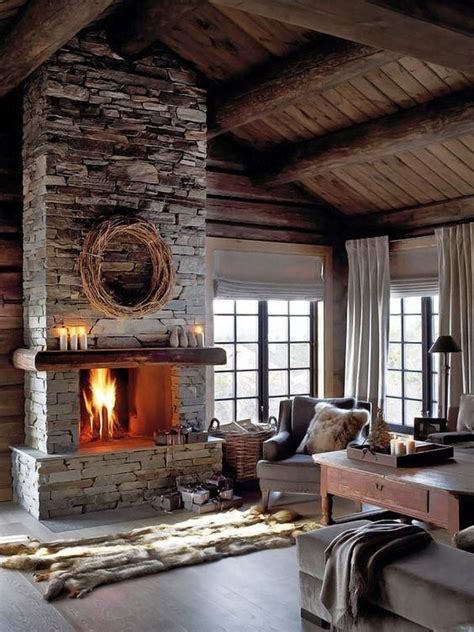 49 Heart-warming fireplaces in warm and cozy living spaces | Home ...