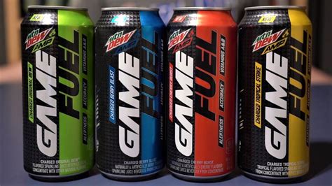 CTC Review #229 - Mountain Dew Amp Game Fuel: All Four Flavors - YouTube