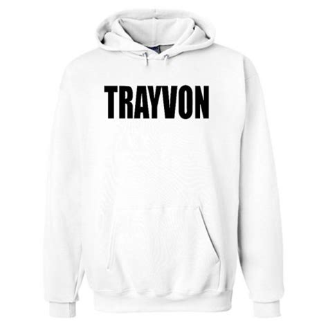 Trayvon Martin White Hoodie