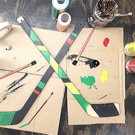 Hockey Stick Painting Craft Kit – Compass Rose