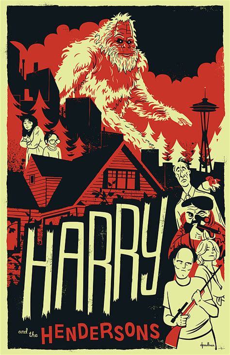 Harry and the Hendersons Poster - dpsullivan