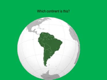 Continents and Oceans Quiz by Trumaine Was Here | TpT