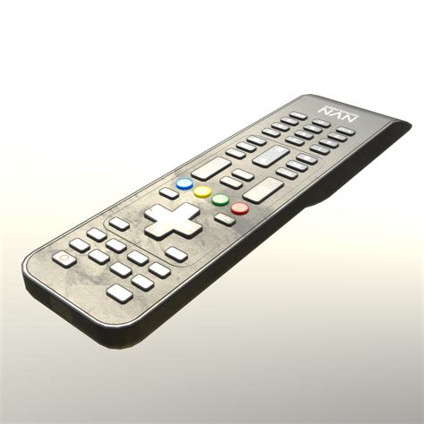 ArtStation - 2000s TV Remote Control Black | Game Assets