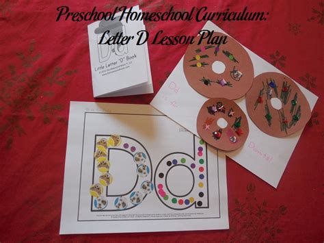 Preschool Homeschool Curriculum: Letter D Lesson Plan | Parenting Patch