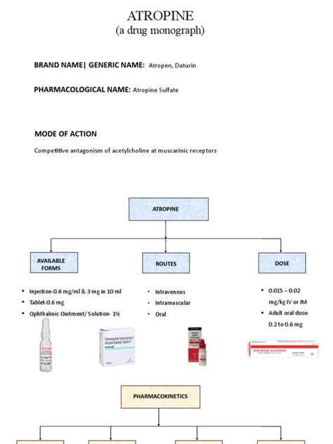 Atropine | PDF | Medical Treatments | Pharmaceutical Sciences