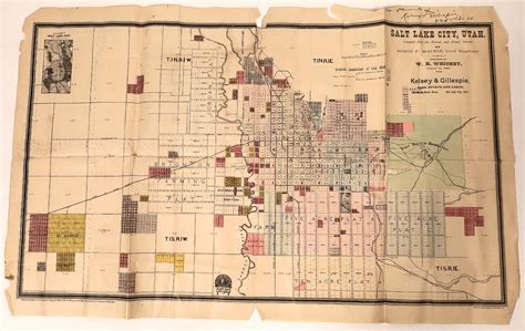 Salt Lake City Map 1889 [135672]