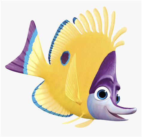 Finding Nemo Characters Tad, HD Png Download - kindpng