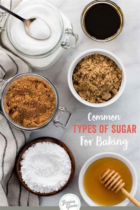 12 Types of Sugar for Baking - Jessica Gavin