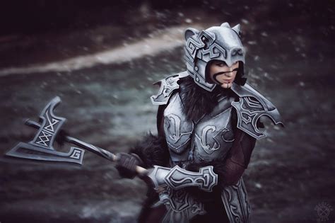 Nordic Carved Armor (Skyrim) by MargaretCosplayArt on DeviantArt