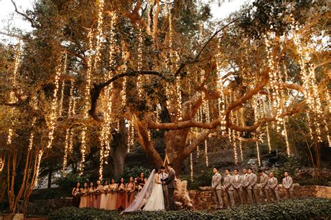 Whimsical Fairytale Wedding at Calamigos Ranch | Wedding lights, Forest ...