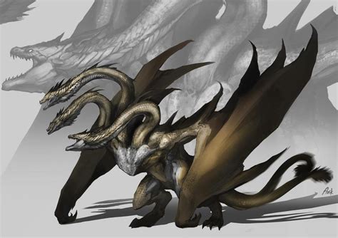 King Ghidorah by Sukrit Tridechapong : ImaginaryDragons