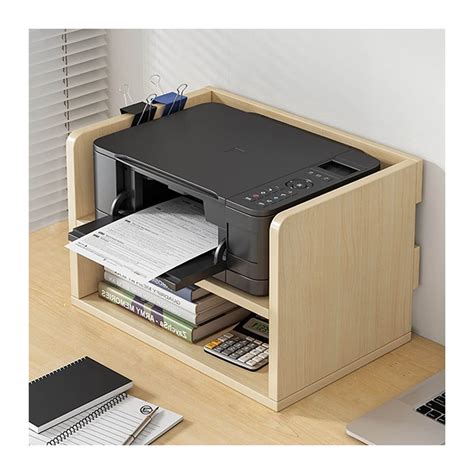 Buy Printer Stand Printer Stand Stank Stuff Desk Wood Desk Paper Organzier Home/Office Printer ...