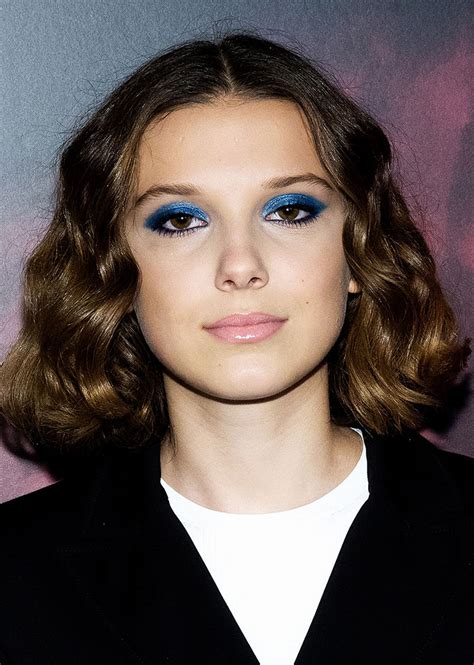 Millie Bobby Brown Looks Gorgeous in Blue Shadow | StyleCaster