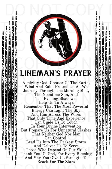 Linemen Prayer Sublimation Transfer Multiple Sizes Available - Etsy