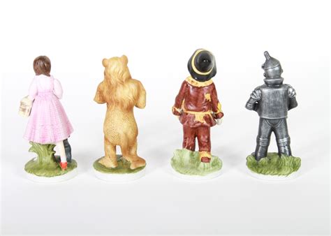 Vintage "The Wizard of Oz" Hand-Painted Ceramic Figurines | EBTH