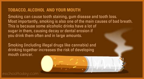 Does smoking and drinking affect your teeth"