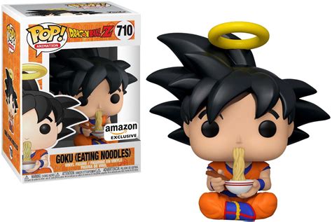 Funko Dragon Ball Z POP Animation Goku Eating Noodles Exclusive Vinyl ...