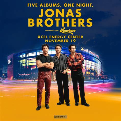 Jonas Brothers November 19, 2023 | Xcel Energy Center