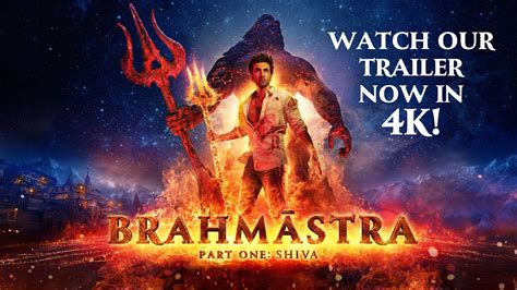 BRAHMĀSTRA OFFICIAL TRAILER 4K | Hindi | Amitabh | Ranbir | Alia | Ayan | In Cinemas 9th ...