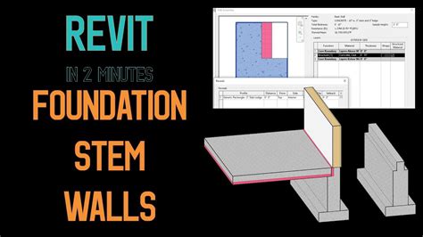 Revit Foundation Stem Wall Tutorial - YouTube