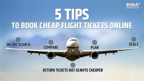 5 Tips How to Book Cheapest Flight Ticket cheap flights – India TV