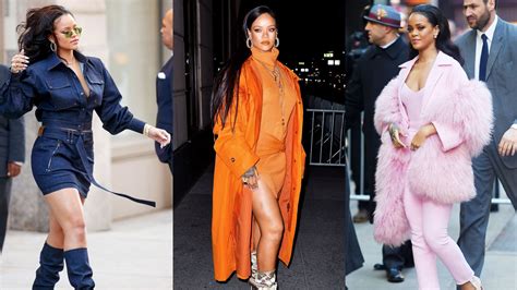 Rihanna Best Street Style Outfits | 88 Rihanna Fashion Looks | Marie Claire