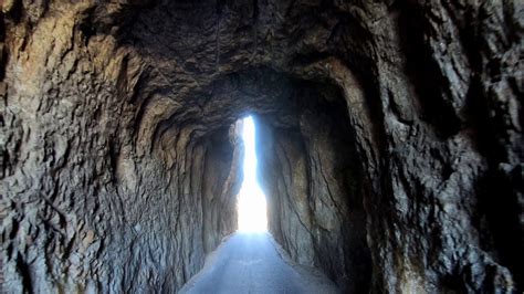 Needles Eye Tunnel at Custer State Park - YouTube