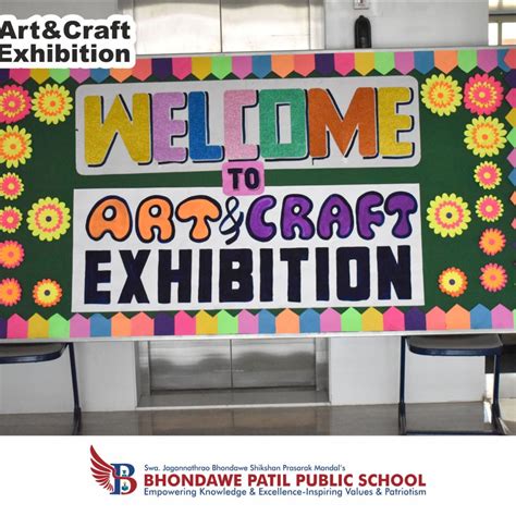 Art And Craft Exhibition - School In Waluj | School exhibition, Book art diy, Exhibition banners