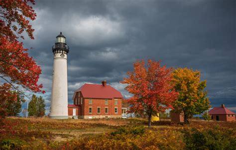 Autumn Lighthouse Wallpapers - Wallpaper Cave