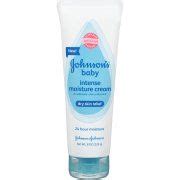 Johnson's Baby Creamy Oil with Aloe Vera & Vitamin E, 8 Oz | Baby moisturizer, Baby dry skin ...