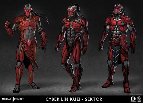 Sektor & Cyrax Mortal Kombat 11 Concept Art - Mortal Kombat Online