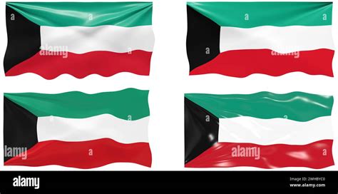 Flag of Kuwait Stock Photo - Alamy