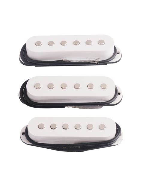 Buy Electric Guitar Pickup Ceremic Magnet Neck Middle Bridge Single Coil Pickups Compatible with ...