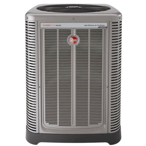 5 Ton Rheem 17 SEER R410A Two-Stage Air Conditioner Condenser (Classic ...