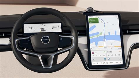 Volvo previews EX90 electric SUV's user interface