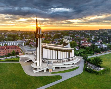 Two modern churches in Krakow on Behance