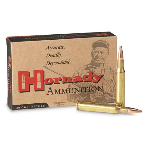 Hornady Interlock Rifle, .270 Win., SP, 150 Grain, 20 Rounds - 71230, .270 Winchester Ammo at ...