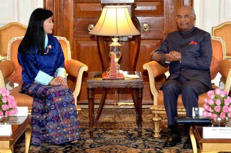 Her Majesty Queen Mother of Dorji Wangmo Wangchuk meets President Kovind