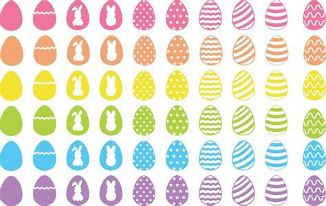 Easter Eggs SVG, Eggs SVG, Easter SVG, Easter Egg Cut File, Egg Clipart, Easter Egg Silhouette ...