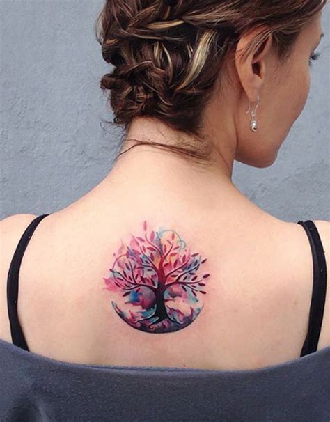 Spine Tattoos and Designs: 50+ Beautiful Tree Tattoo Ideas for Women