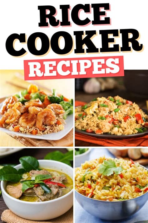 20 Easy Rice Cooker Recipes - Insanely Good