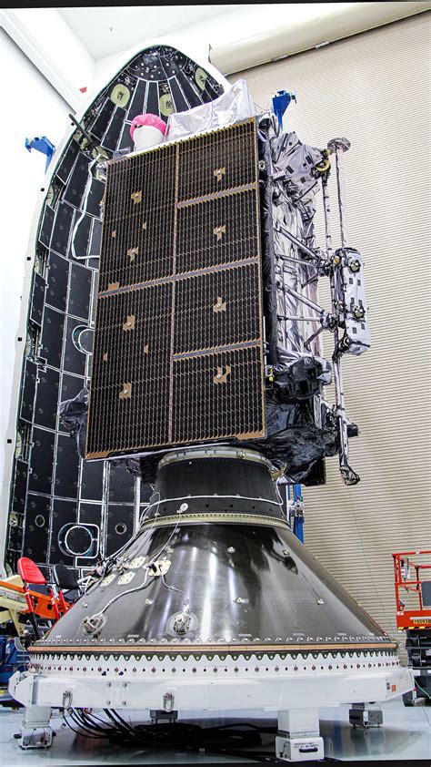 Third GPS III satellite encapsulated in Falcon 9 payload fairing ahead ...