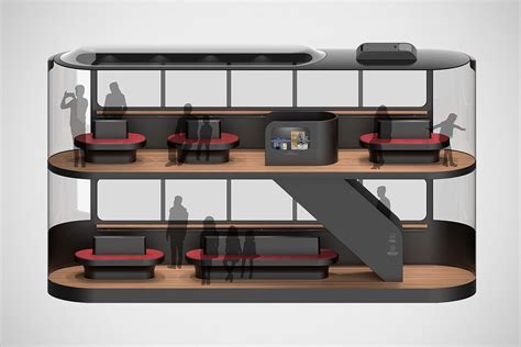 Island Is A Driverless Tram Concept With Social Distancing In Mind