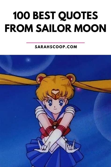 100 Best Quotes from Sailor Moon in 2022 | Sailor moon quotes, Sailor ...