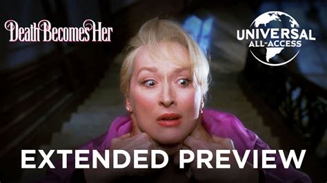 Death Becomes Her (Meryl Streep, Bruce Willis) | You Pushed Me Down The Stairs! | Extended ...