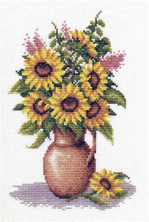 Cross Stitch Kit Sunflower Bunch C-0153 - Etsy