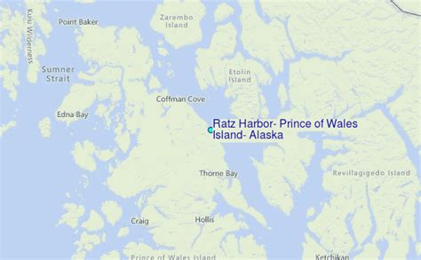 Ratz Harbor, Prince of Wales Island, Alaska Tide Station Location Guide