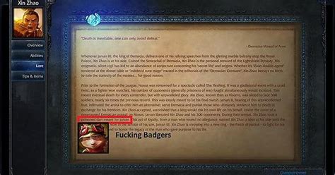 Reading Xin Zhao lore when suddenly... : r/leagueoflegends