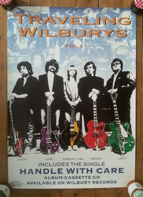 Traveling Wilburys - Volume 1 - Album Poster - DIN A1 | Travelling ...