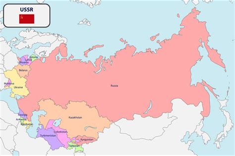 Russia Map Vs Ussr Map - Gretna Hildegaard